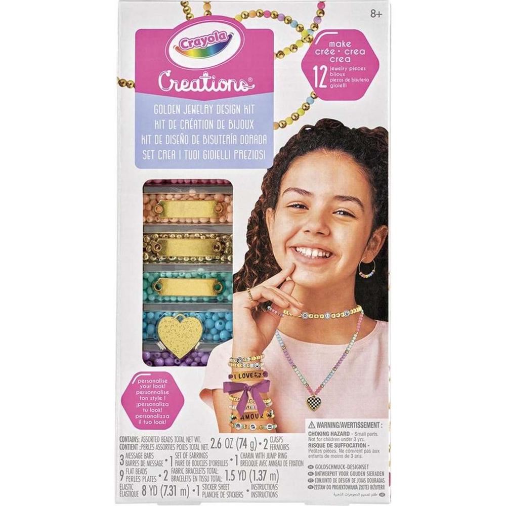 Crayola Creations Golden Jewelery Design Kit Buy Online At The Nile