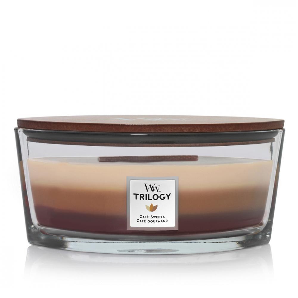 WoodWick Candle Cafe Sweets Trilogy Ellipse Buy Online At The Nile