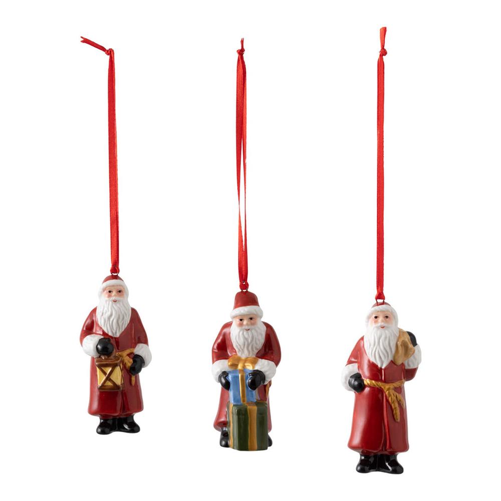 Villeroy Boch Nostalgic Ornaments Santa Claus Set 3pcs Buy