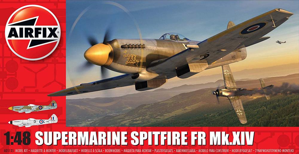 Airfix Supermarine Spitfire FR Mk XIV Model Kit 1 48 Scale Buy