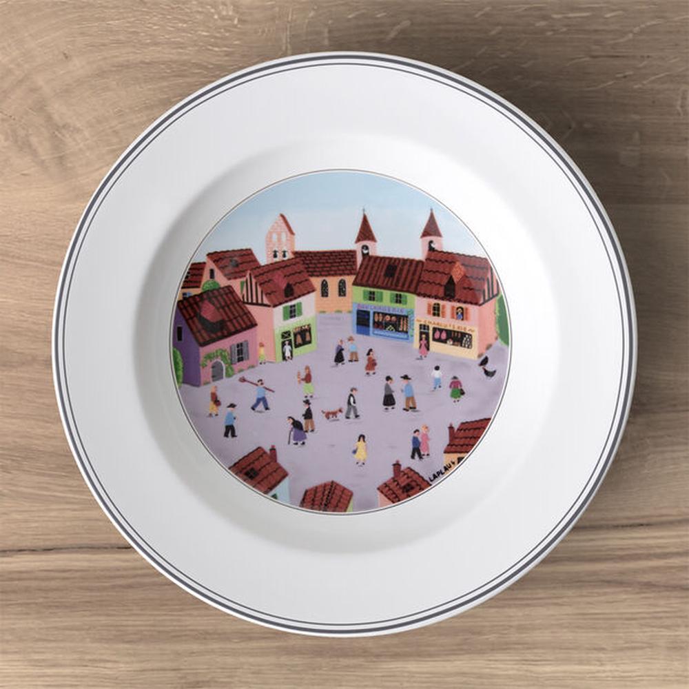 Villeroy Boch Design Naif Deep Plate Village 21cm Buy Online At