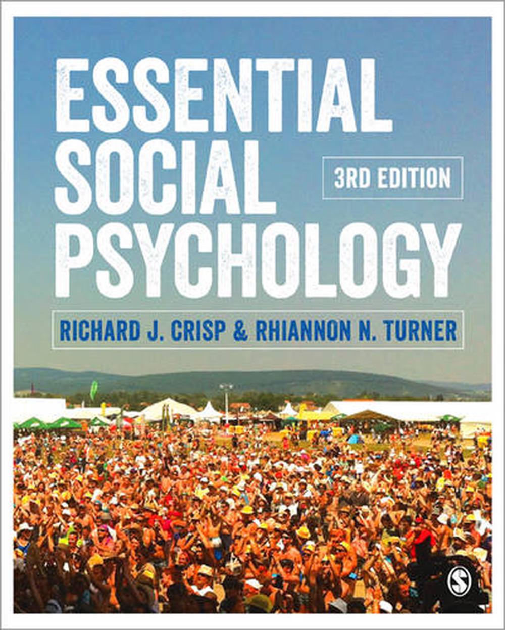 Essential Social Psychology Rd Edition By Richard J Crisp Paperback