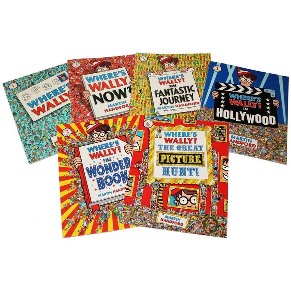 Where S Wally Book 6 Pack 9781529502657 Buy Online At The Nile