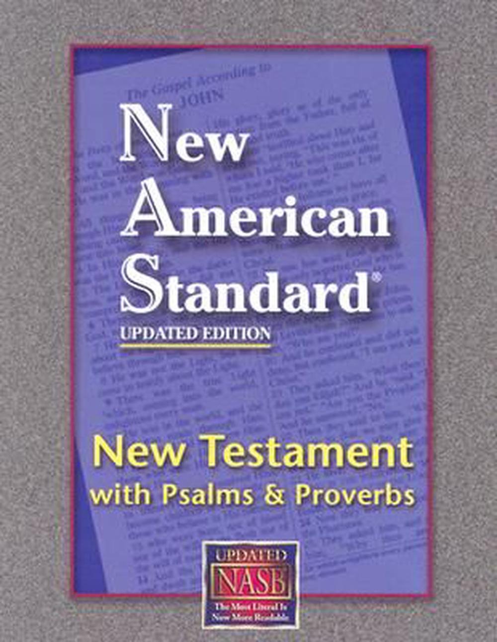 New Testament With Psalms And Proverbs NASB Pocket Size Bonded Leather