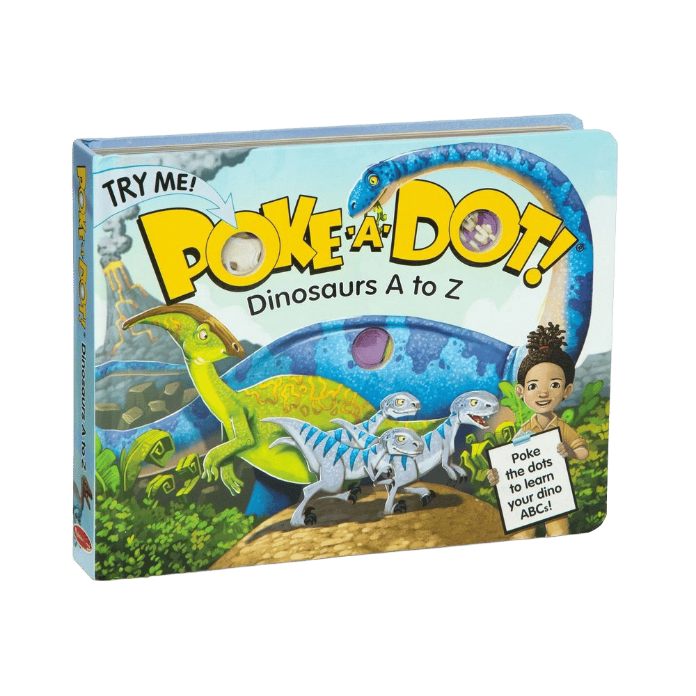 Melissa & Doug Poke-A-Dot - Dinosaurs A to Z Book by Melissa & Doug - ISBN: 0000772313476