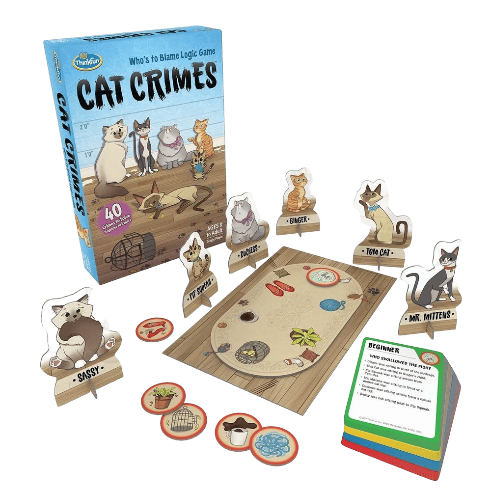 ThinkFun Cat Crimes Game by ThinkFun - ISBN: 0019275015503