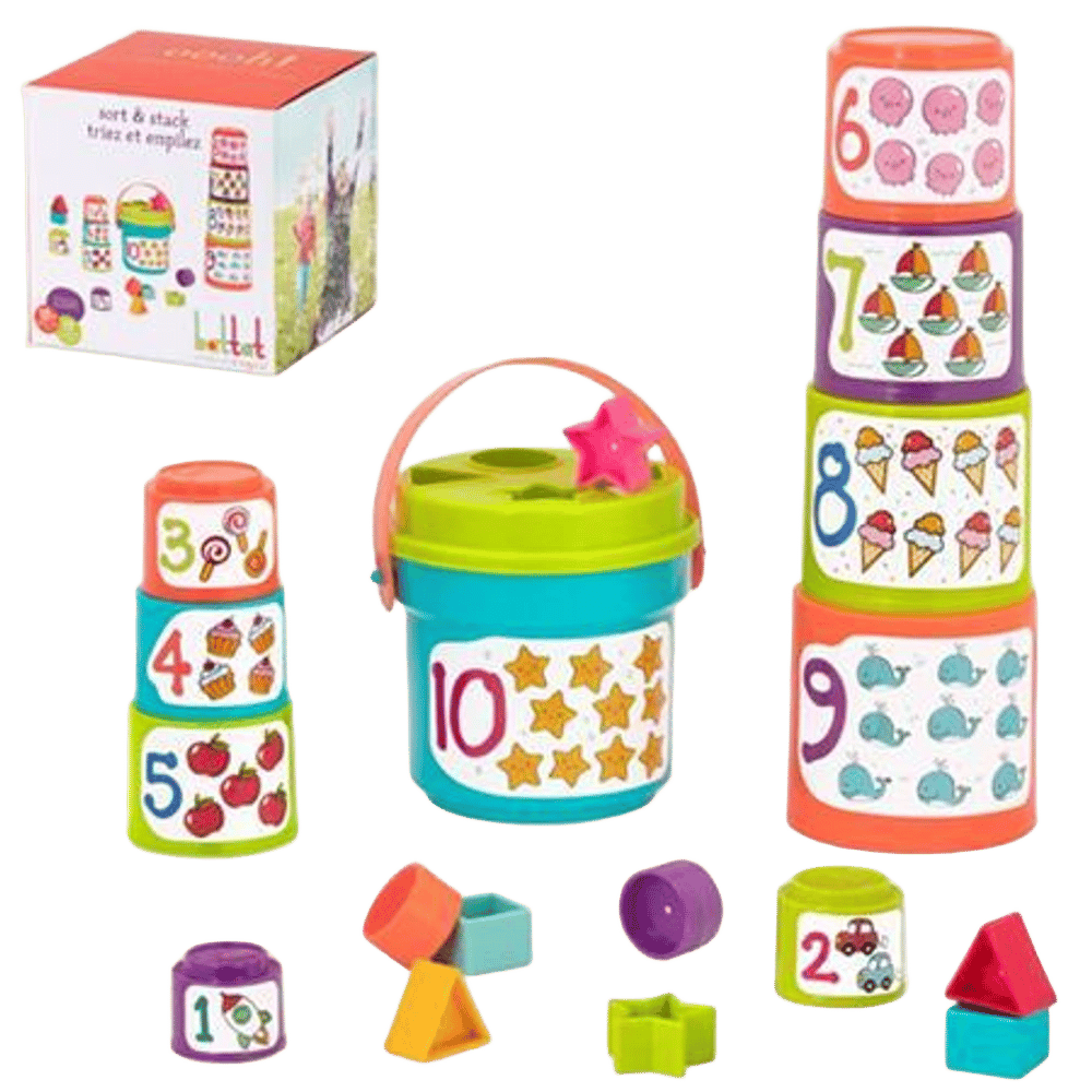 B. Toys Sort & Stack by B. Toys - ISBN: 0062243334342