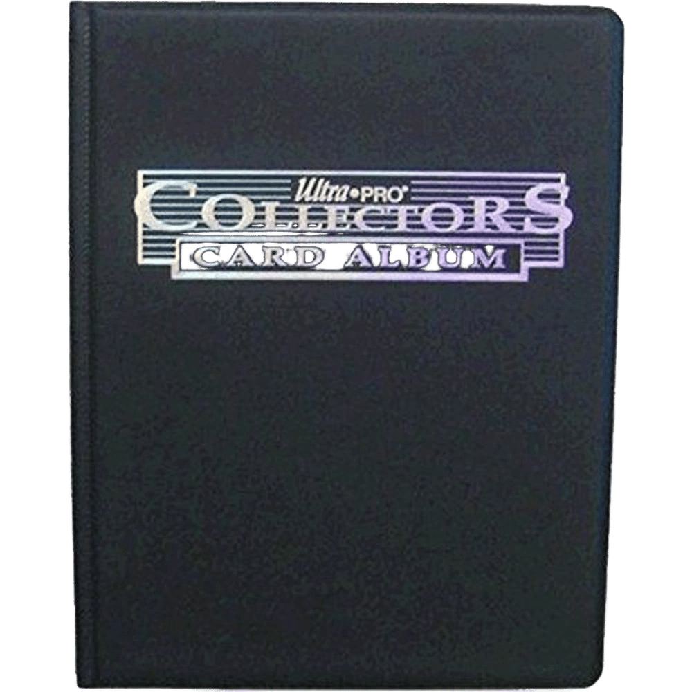 Ultra Pro 9 Pocket Collectors Album Portfolio Folder (Black) by Ultra Pro - ISBN: 0074427813666