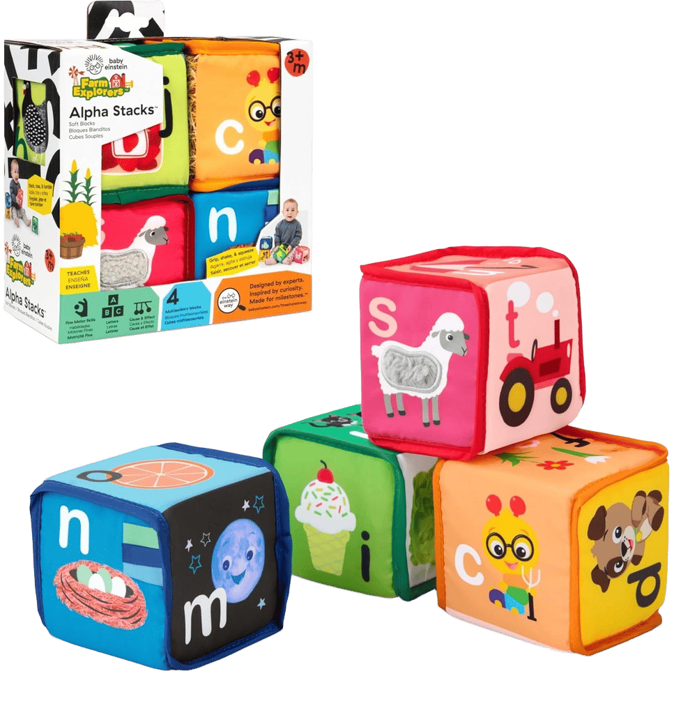 Baby Einstein Alpha Stacks Soft Blocks by Baby Einstein - ISBN: 0074451173040