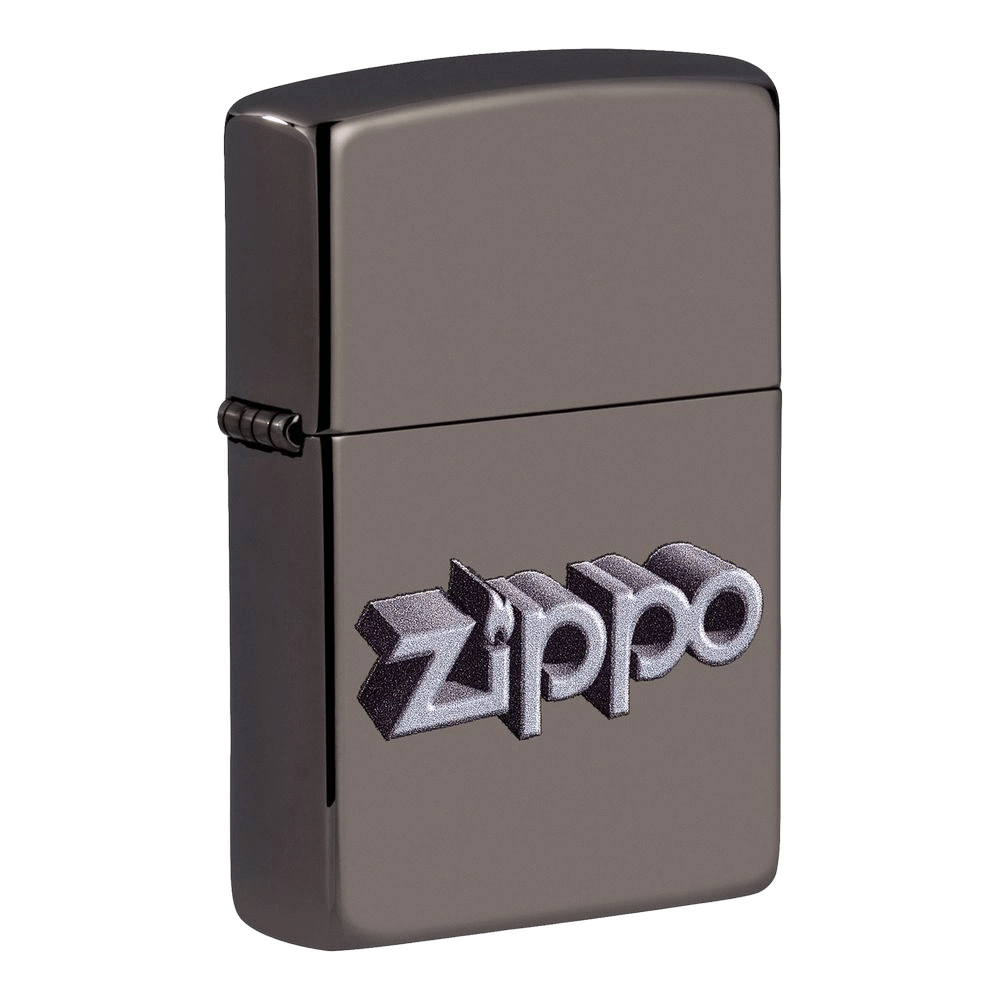 Zippo 3D Logo Black Ice Lighter by Zippo - ISBN: 0191693198805