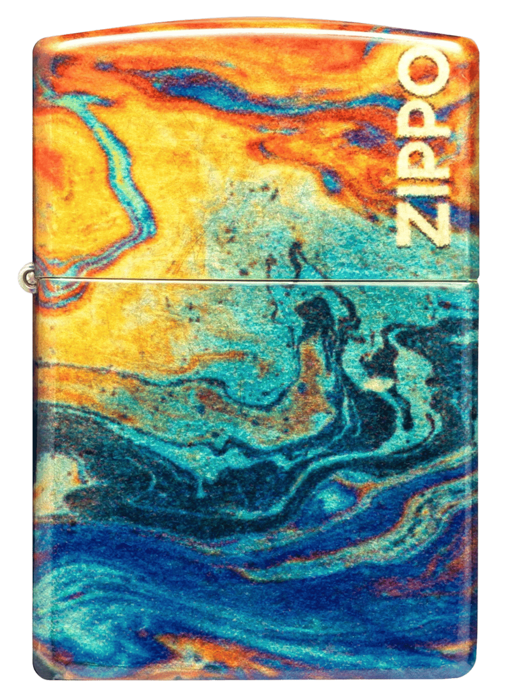 Zippo Colorful Lava Tumbled Brass Lighter by Zippo - ISBN: 0191693550443