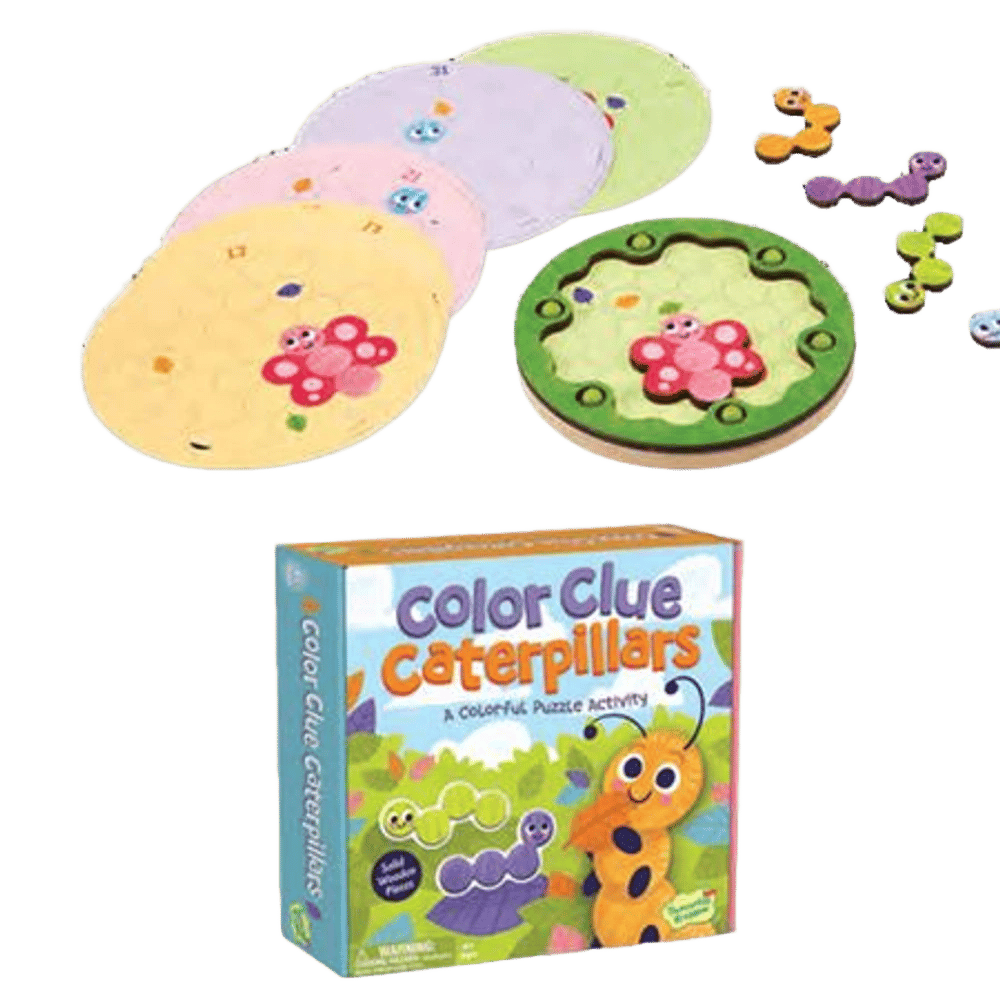 Peaceable Kingdom Color Clue Caterpillars by Peaceable Kingdom - ISBN: 0195130291814