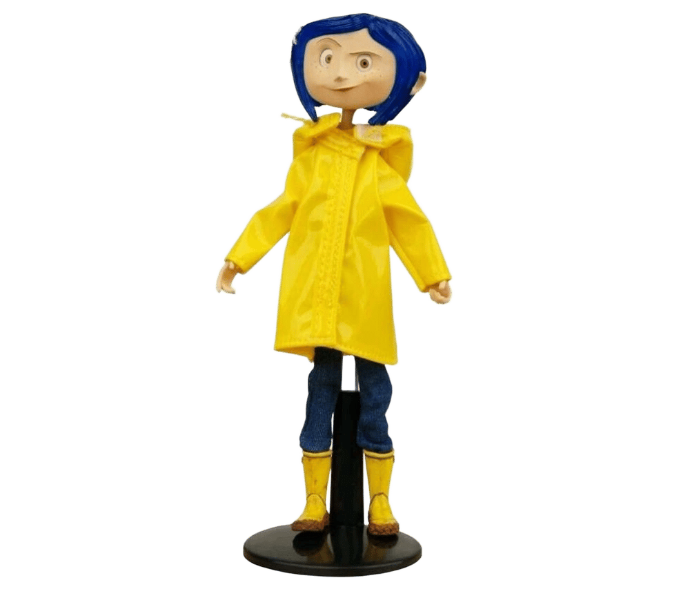 NECA Coraline - Coraline Rain Coat Bendy Fashion Doll by NECA - ISBN: 0634482495032