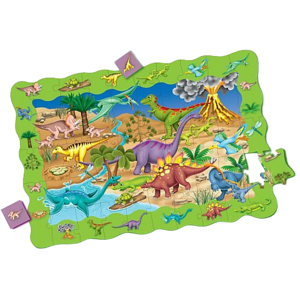 The Learning Journey Puzzle Doubles Find It! Dinosaurs Floor Puzzle by The Learning Journey - ISBN: 0657092719855