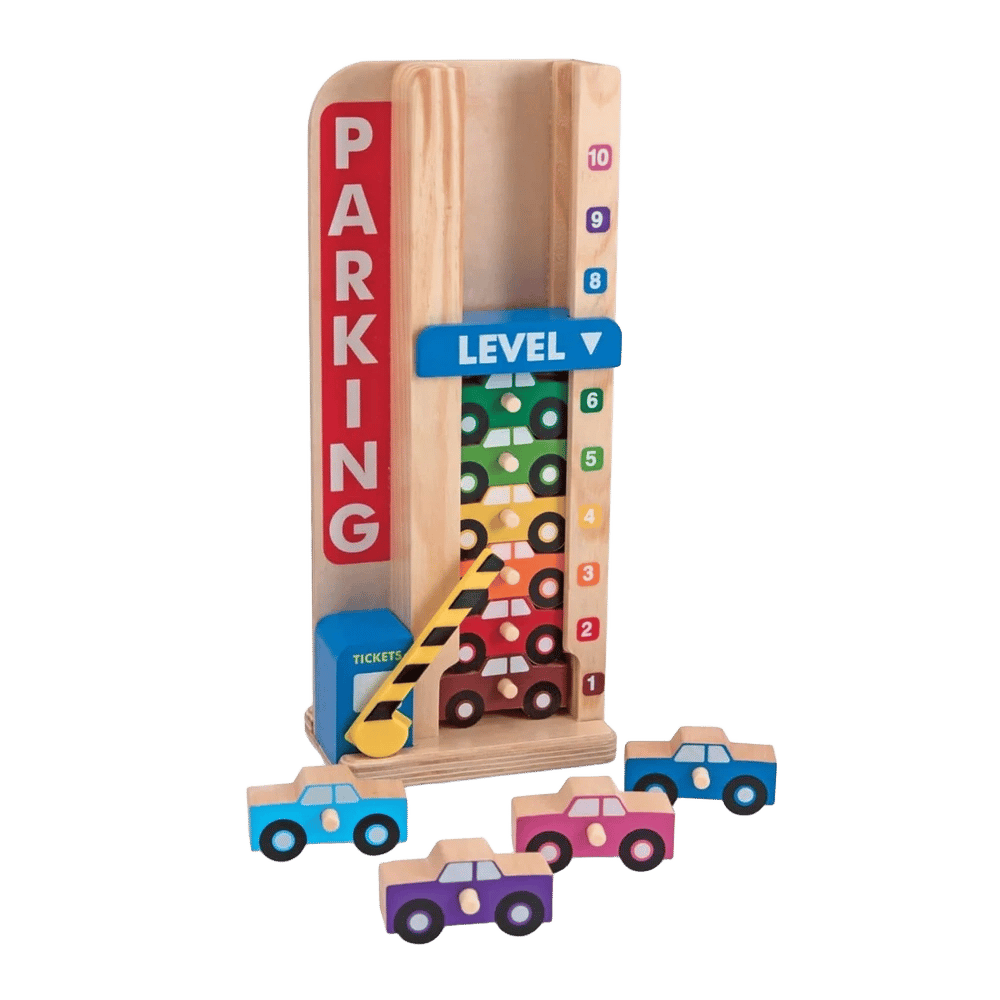 Melissa & Doug Stack & Count Parking Garage by Melissa & Doug - ISBN: 0681147002104
