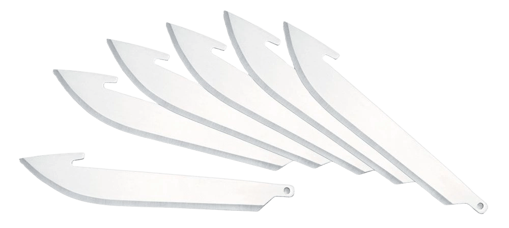 Outdoor Edge Replacement Razor Blades, 6 Pack - 3.5 Inch by Outdoor Edge - ISBN: 0743404201344
