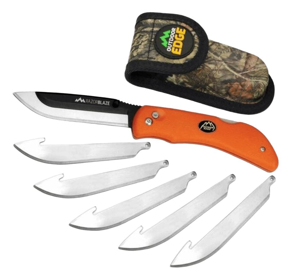 Outdoor Edge Razorblaze Knife with 6 Blades by Outdoor Edge - ISBN: 0743404201351