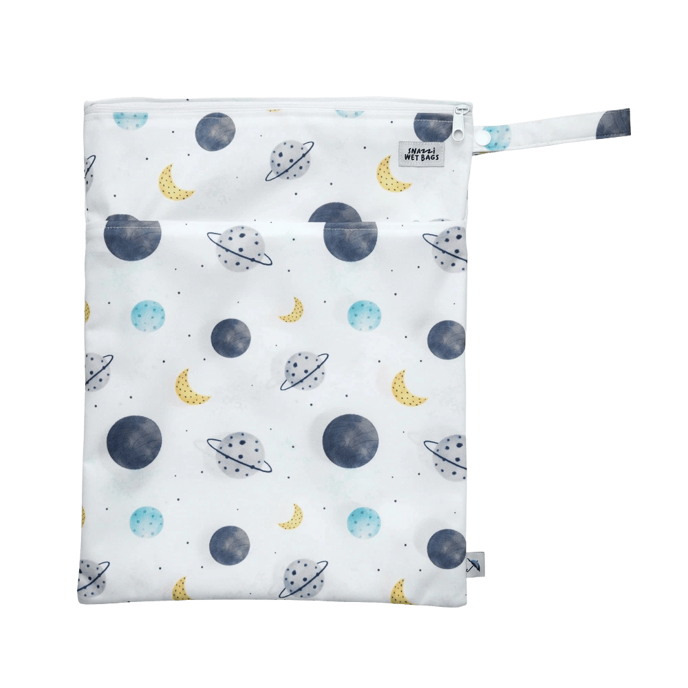 Brolly Sheets Snazzi Double Pocket Wet Bag (Planets) - 30x40cm by Brolly Sheets - ISBN: 0781005396823