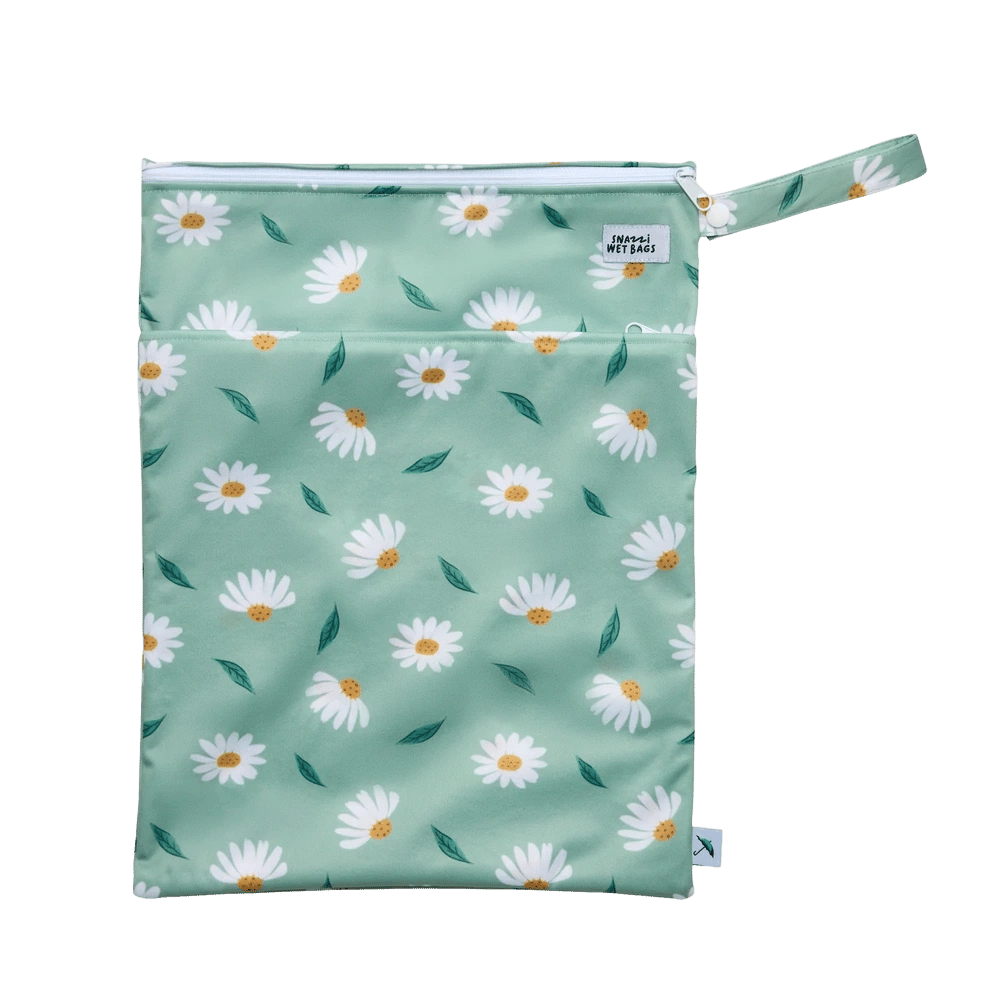 Brolly Sheets Snazzi Double Pocket Wet Bag (Daisy Meadow) - 30x40cm by Brolly Sheets - ISBN: 0781005396830