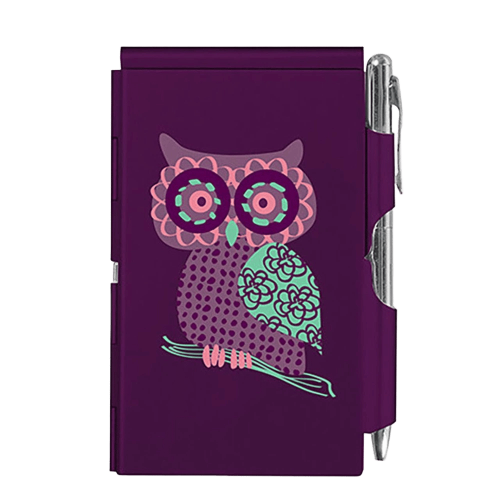 Flip Notes - Owl wint Ballpoint (Purple) - ISBN: 0784229016300