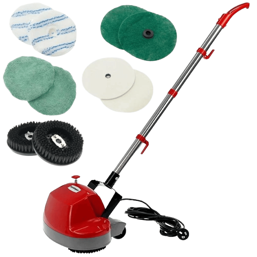 Hauskeeper Electric Floor Polisher Scrubber for Timber Tiles and Hard Floors by Hauskeeper - ISBN: 0787099081003