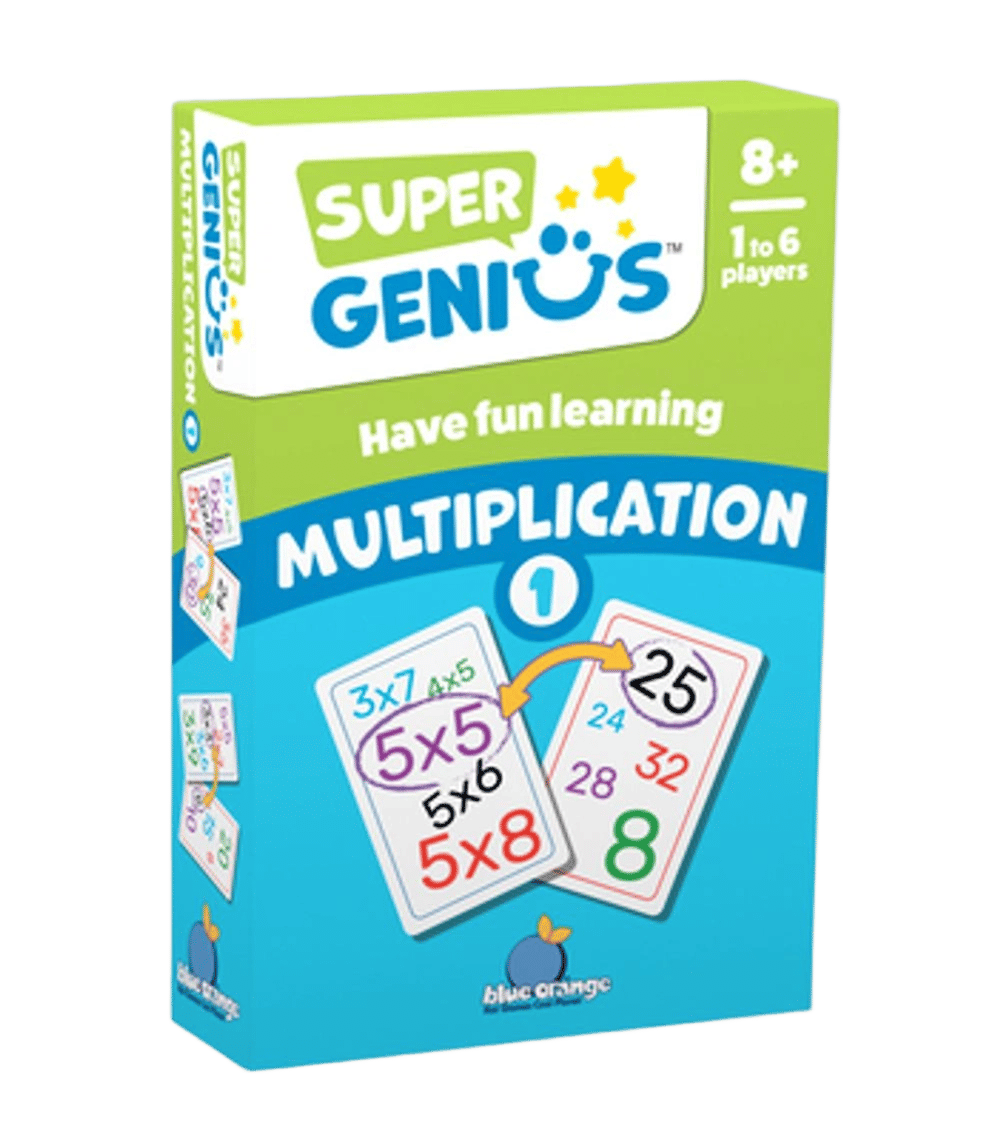 Blue Orange Games Super Genius - Multiplication 1 by Blue Orange Games - ISBN: 0803979013022