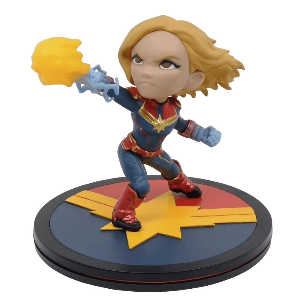Quantum Mechanix Captain Marvel - Captain Marvel Q-Fig Diorama by Quantum Mechanix - ISBN: 0812095024454