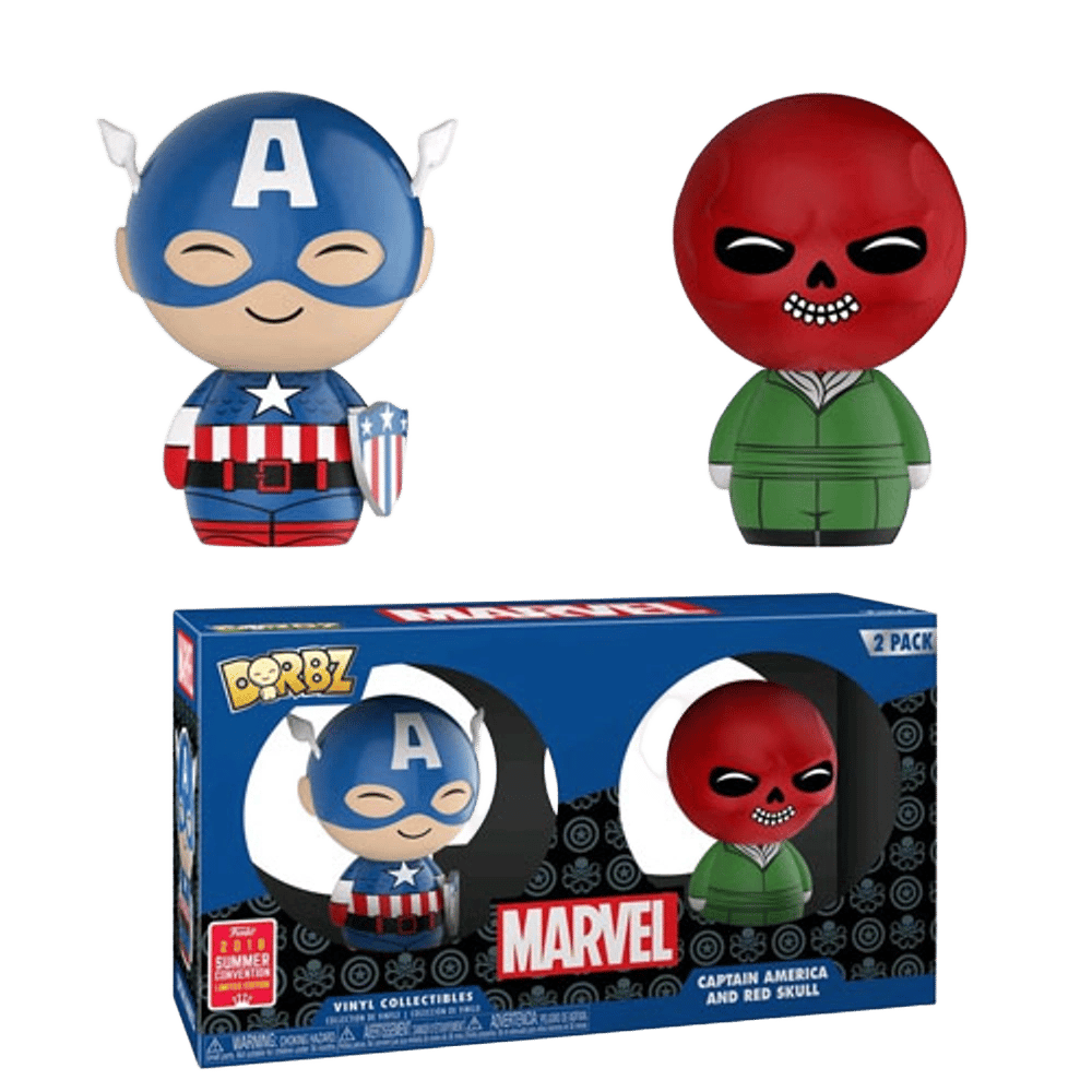 Funko Captain America - Captain America & Red Skull Dorbz 2-pack by Funko - ISBN: 0889698313520