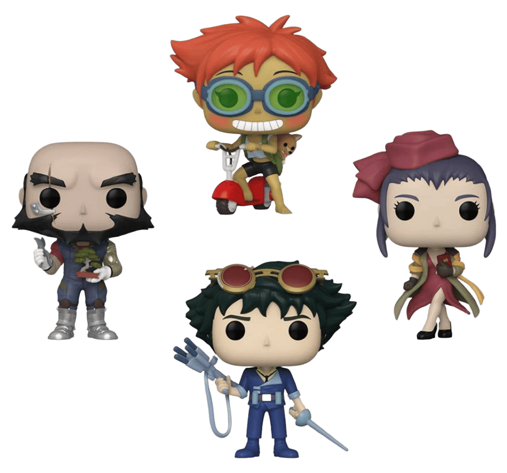 Funko Cowboy Bebop - Bebop Pop! Vinyl, 4 Pack by Funko - ISBN: 0889698666305