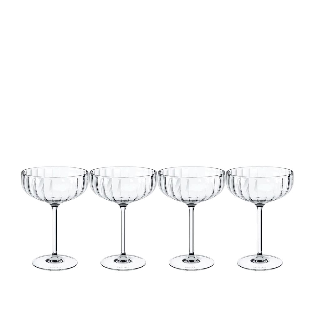 Villeroy & Boch Rose Garden Champagne Coupe, Set of 4 - 4x120mL by Villeroy & Boch - ISBN: 4003686450332