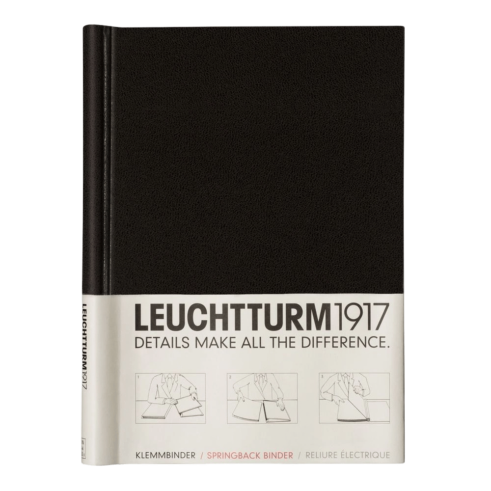 Leuchtturm1917 Springback Binder Peka, 150 Pages (Black) - A4 by Leuchtturm1917 - ISBN: 4004117251283