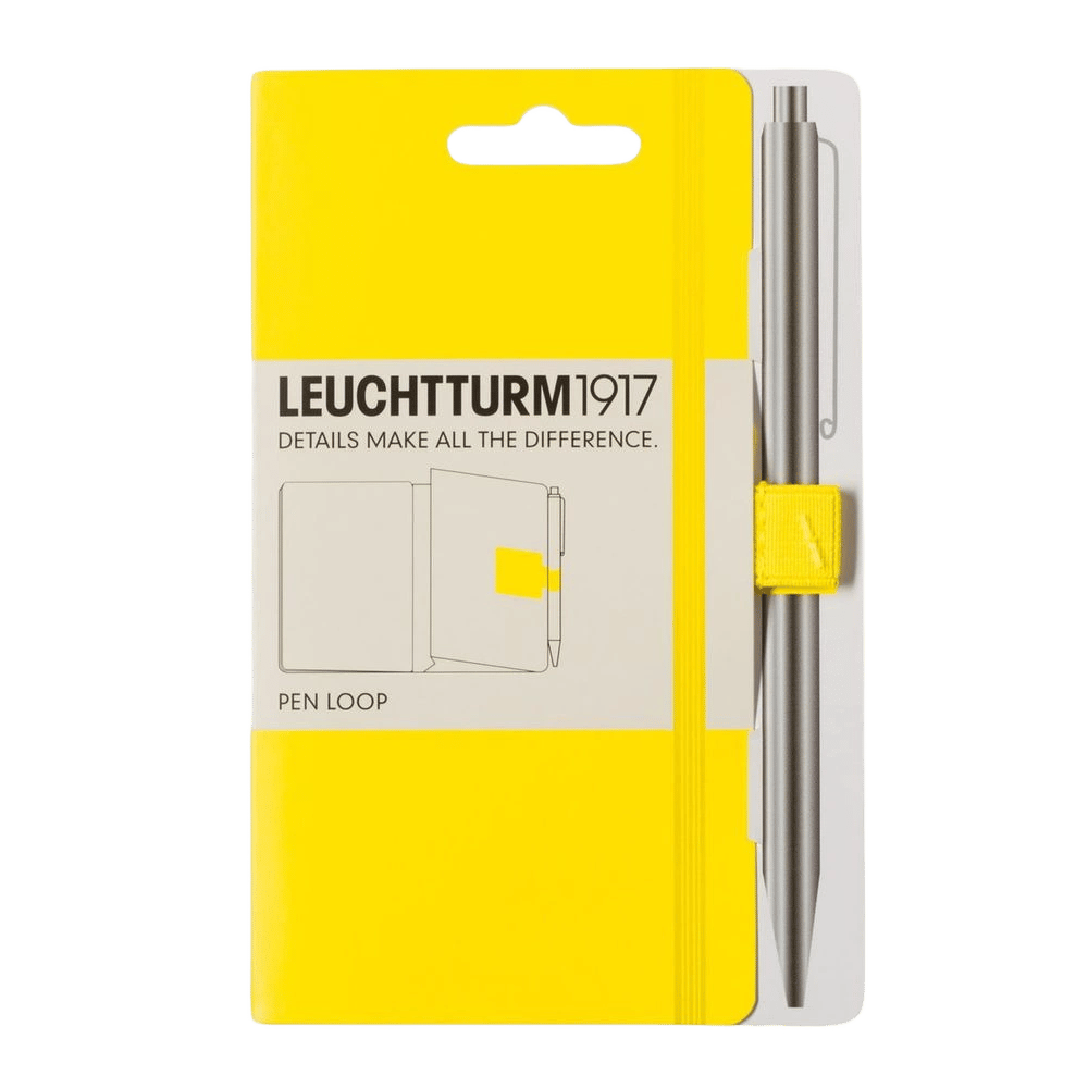 Leuchtturm1917 Pen Loop (Lemon) - 40x40mm by Leuchtturm1917 - ISBN: 4004117428487