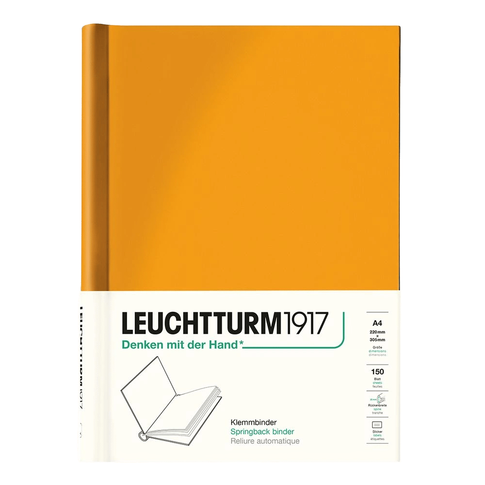 Leuchtturm1917 Springback Binder Peka, 150 Pages (Rising Sun) - A4 by Leuchtturm1917 - ISBN: 4004117632952