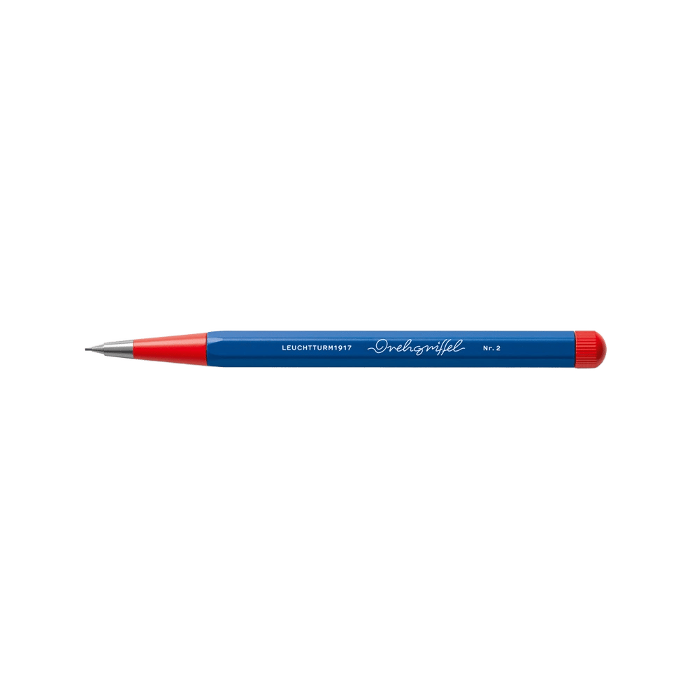 Leuchtturm1917 Drehgriffel Nr. 2 HB Graphite Mechanical Pencil (Royal Blue/Red) - 0.7mm by Leuchtturm1917 - ISBN: 4004117655494
