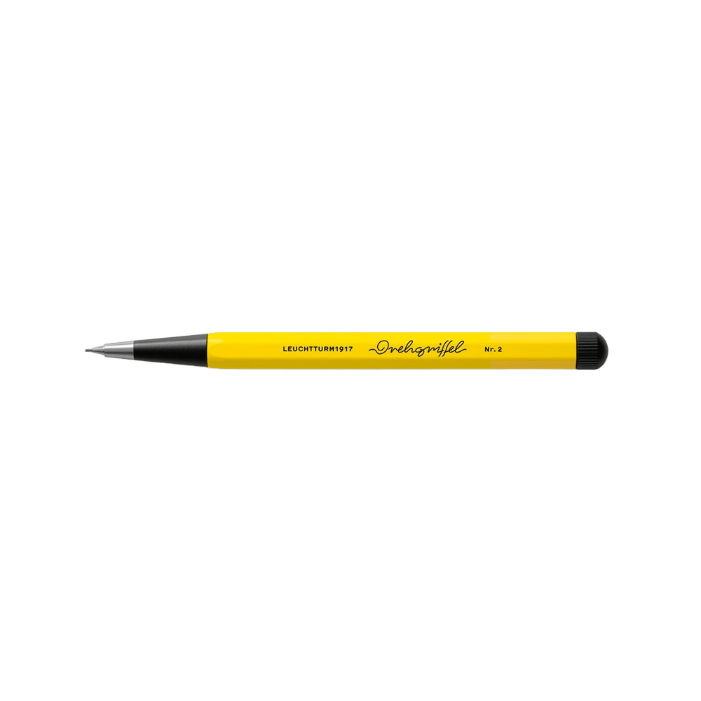 Leuchtturm1917 Drehgriffel Nr. 2 HB Graphite Mechanical Pencil (Lemon/Black) - 0.7mm by Leuchtturm1917 - ISBN: 4004117655500