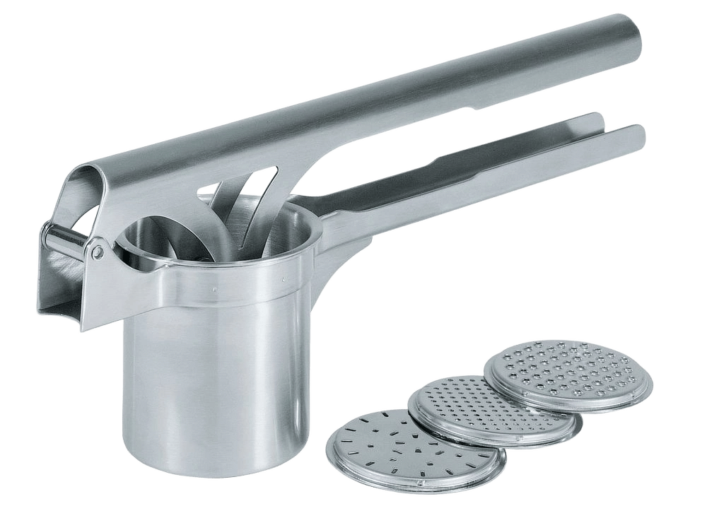 GEFU Tri Star Potato And Spaetzle Press With 3 Discs by GEFU - ISBN: 4006664131001