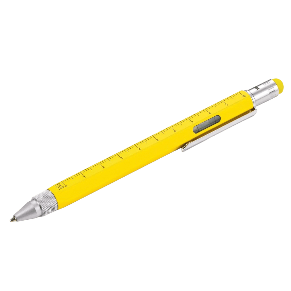 Construction Ballpoint Pen (Yellow/Silver) - ISBN: 4024024160164