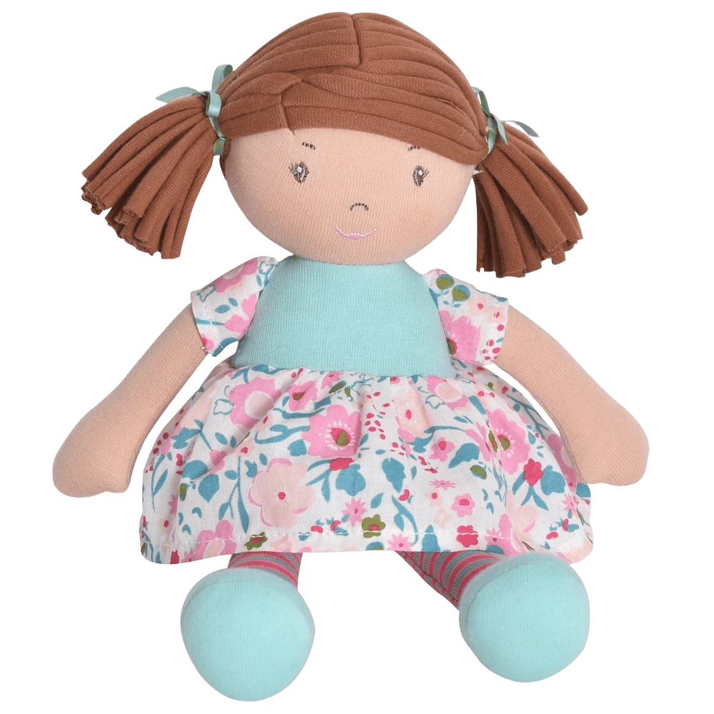 Tikiri-Bonikka Lil'l Katy, Dark Brown Hair with Pink And Sea Green Dress by Tikiri-Bonikka - ISBN: 4792247001969