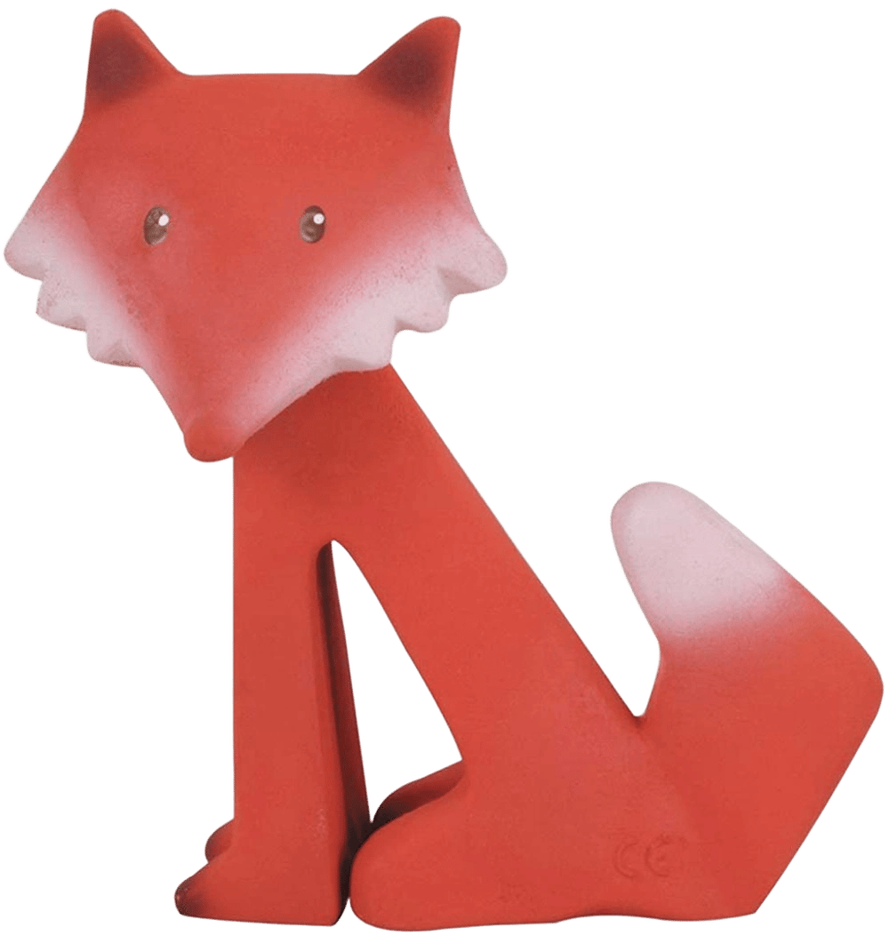 Good Night Wildwood Fox Rubber Rattle in Box by Good Night Wildwood - ISBN: 4792247002744