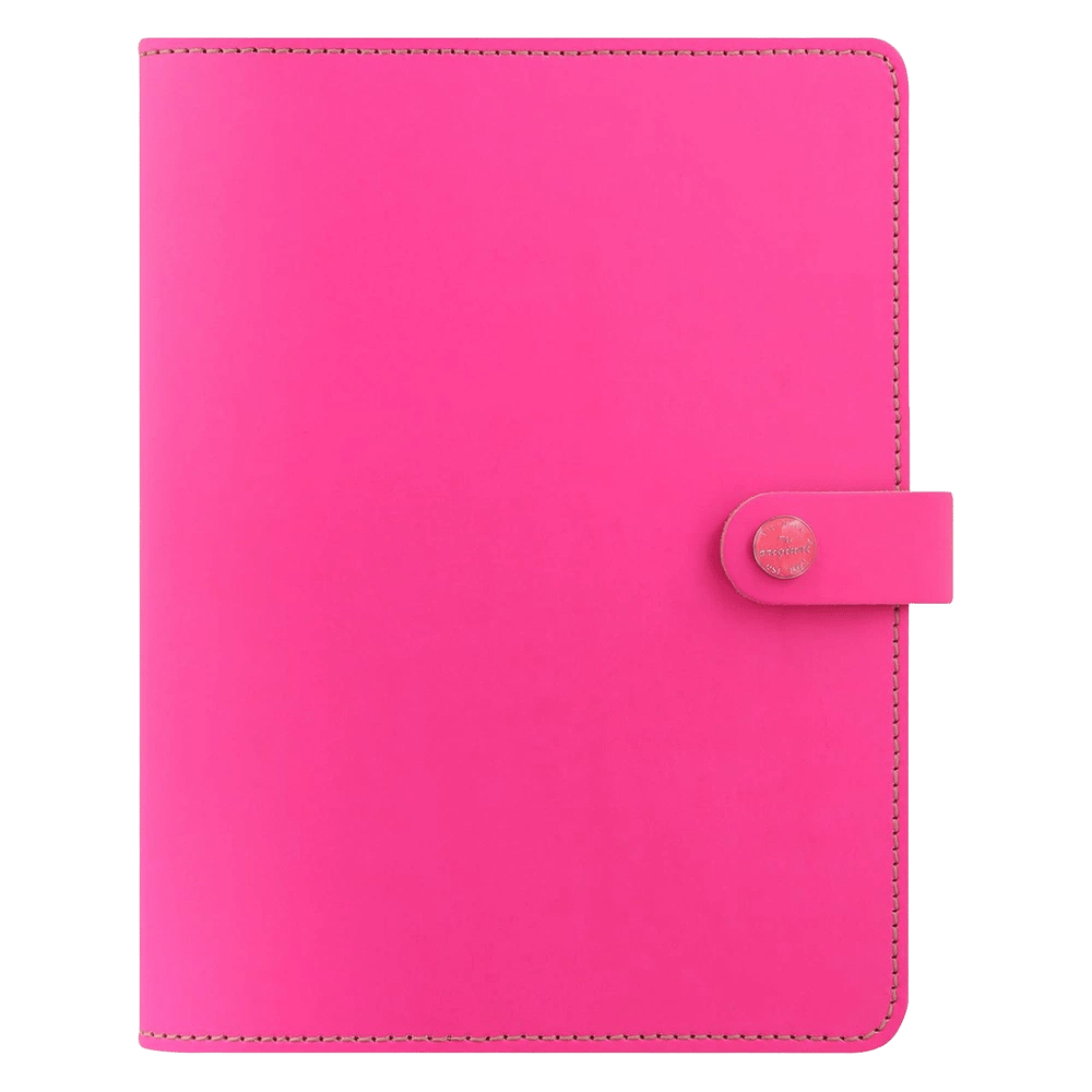 Filofax The Original Leather Folio A5 (Fluro Pink) by Filofax - ISBN: 5015142270032