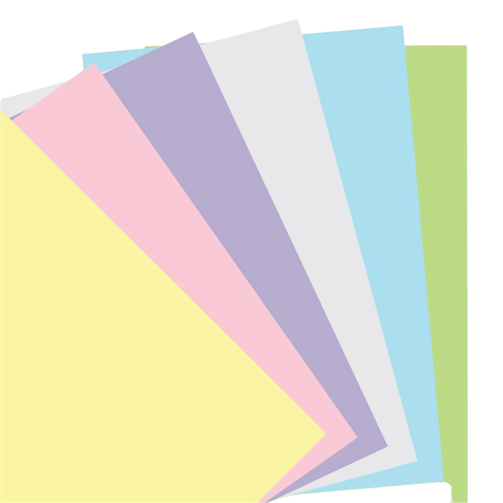 Filofax Personal Pastel Refill Plain, 60 Pack by Filofax - ISBN: 5015142278045