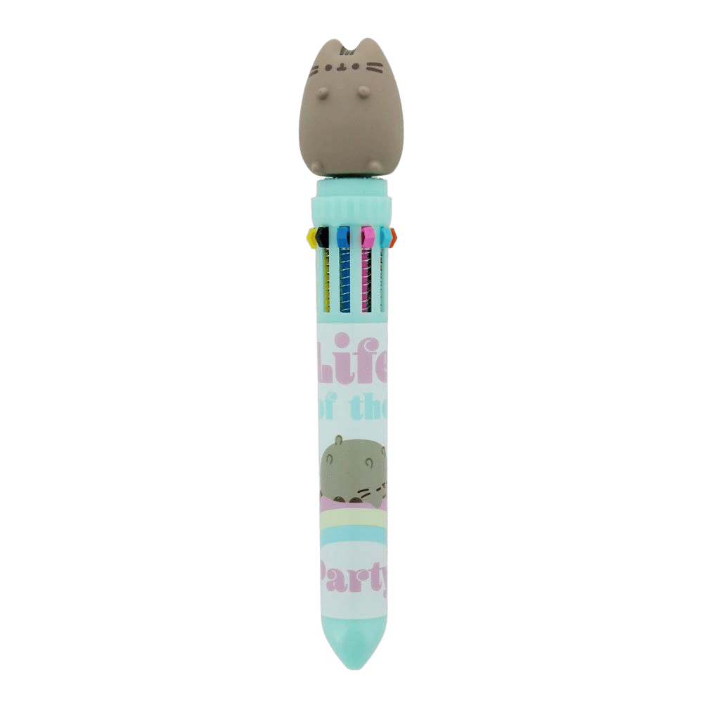 Pusheen The Cat Pusheen Self Care Club: 10 Colour Pen with 3D Topper by Pusheen The Cat - ISBN: 5055918656219