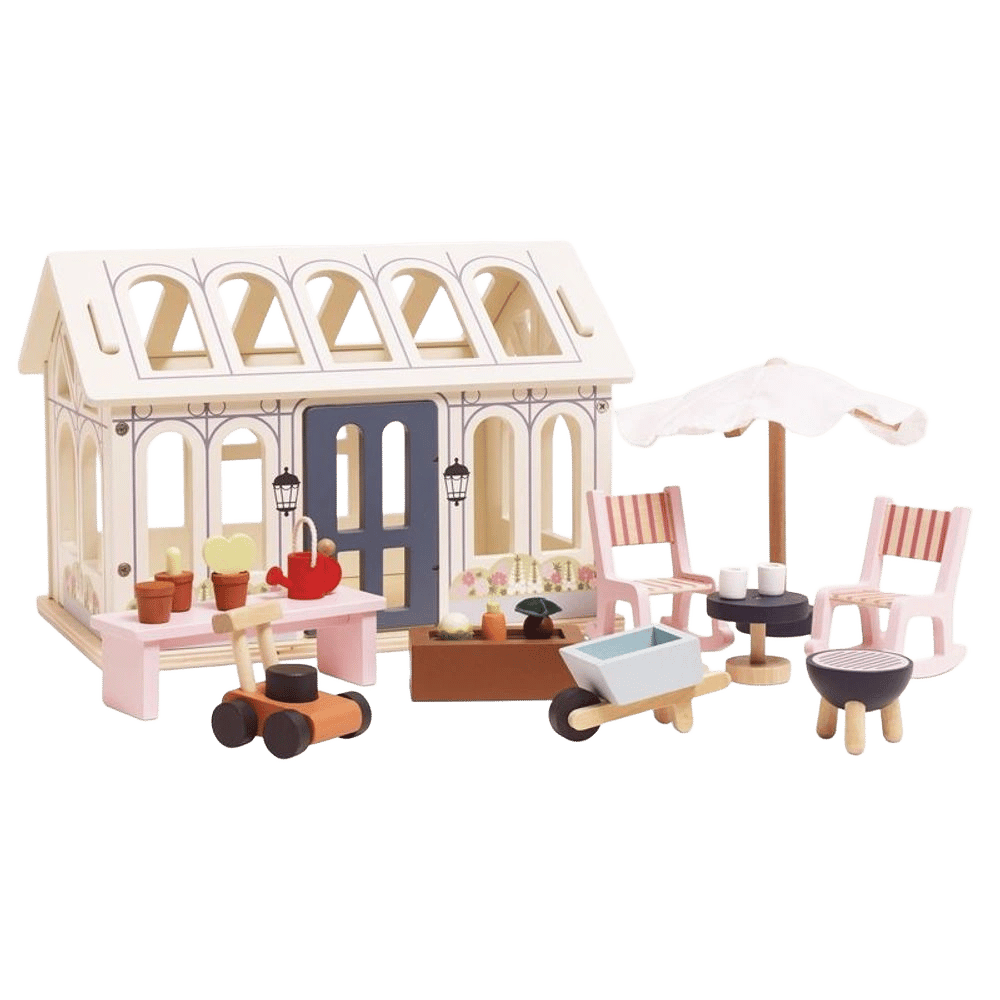 Le Toy Van Conservatory Set Dolls House by Le Toy Van - ISBN: 5056332112008