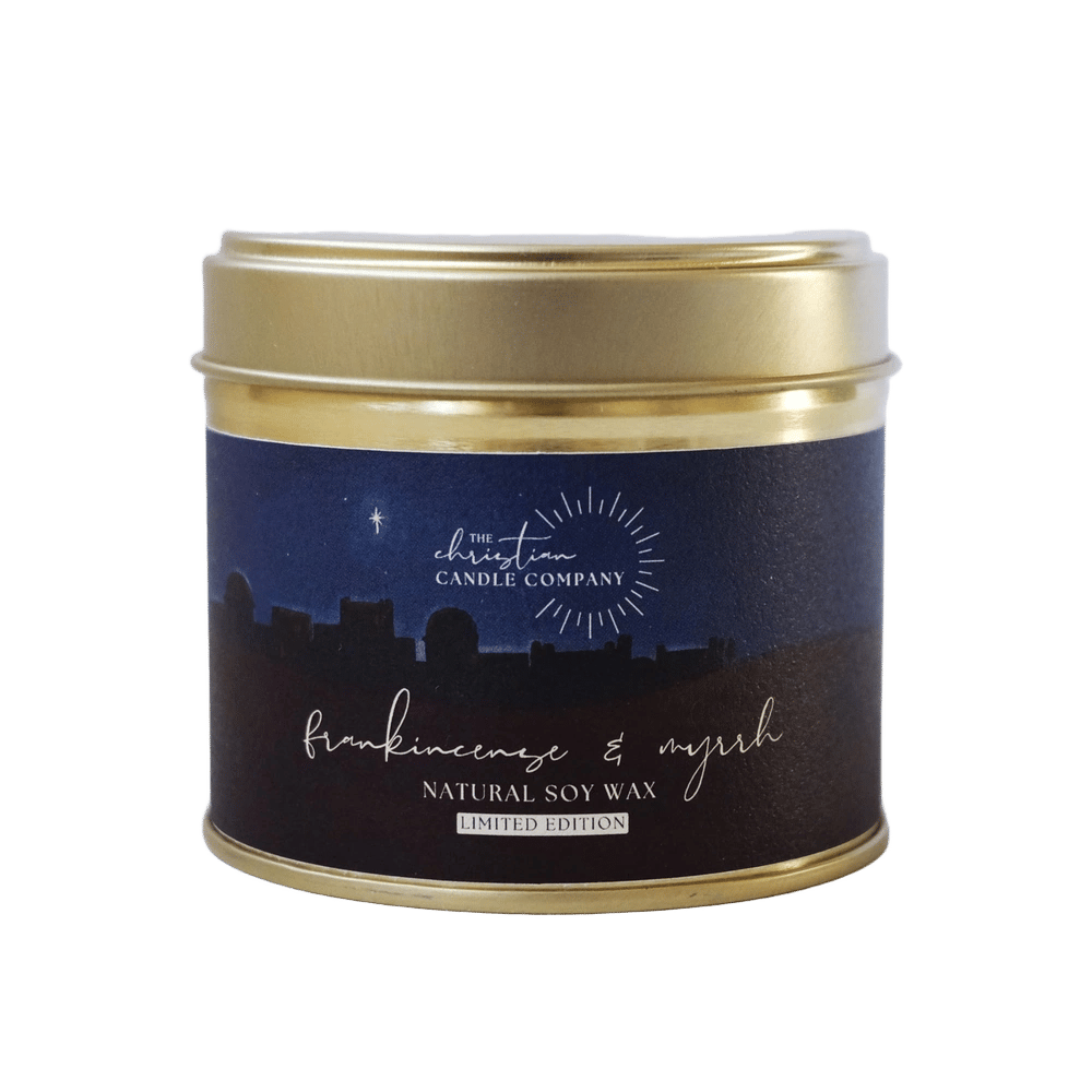 The Candle Company / Shearer Candles Comfort & Joy Frankincense & Myrrh Scented Candle in Tin by The Candle Company / Shearer Candles - ISBN: 5060321071221