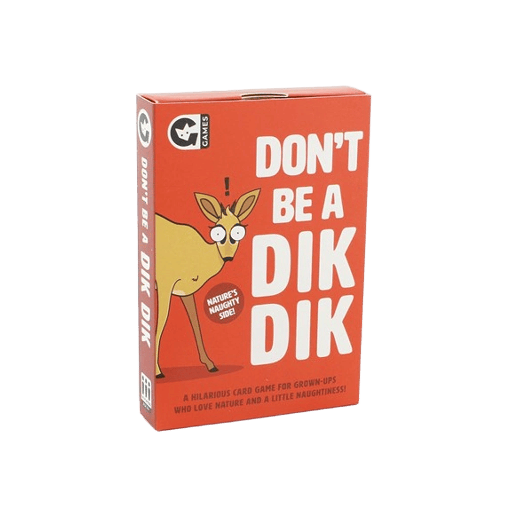 Ginger Fox Don't Be A Dik Dik Card Game by Ginger Fox - ISBN: 5060532878695