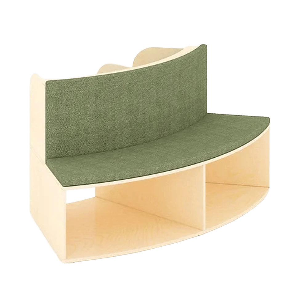 Jooyes Puzzle Wooden Curve Modular Lounge Seating by Jooyes - ISBN: 5410458057665