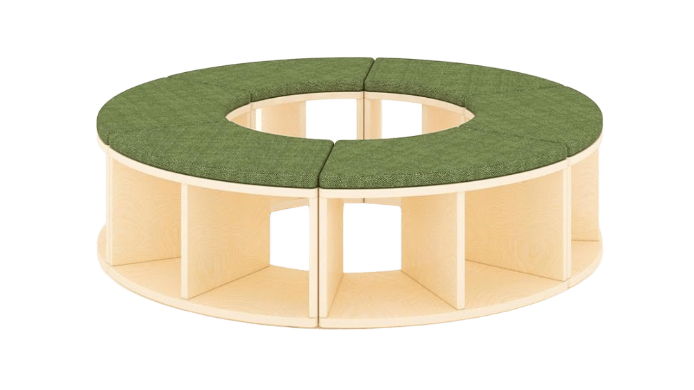 Jooyes Puzzle Circular Seating And Storage Unit by Jooyes - ISBN: 5410458057733