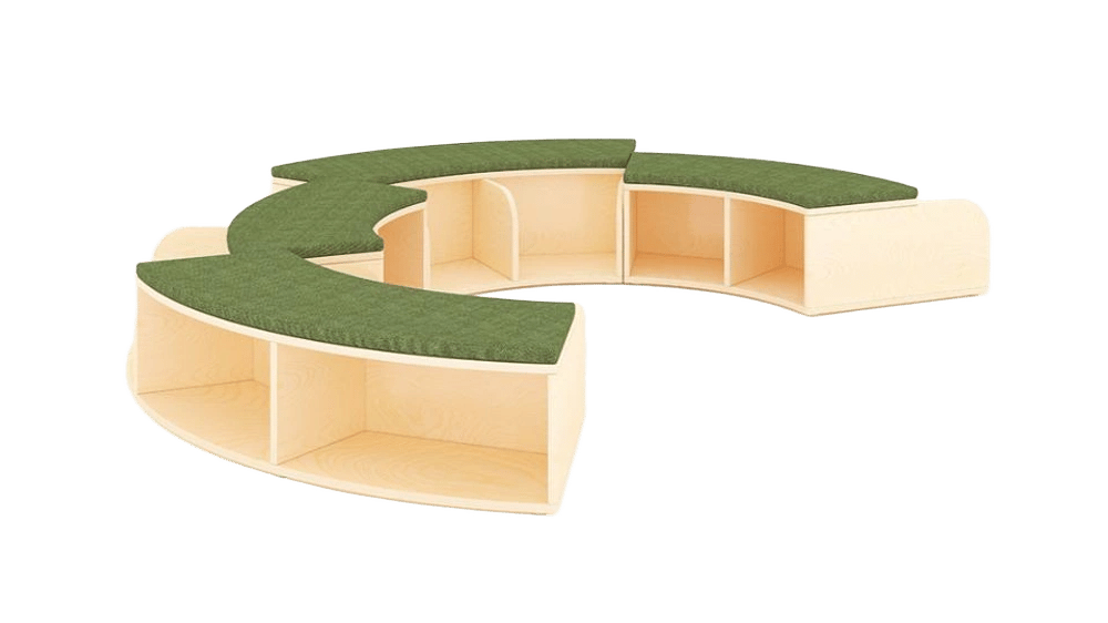 Jooyes Puzzle Reading Bench With Storage by Jooyes - ISBN: 5410458057764