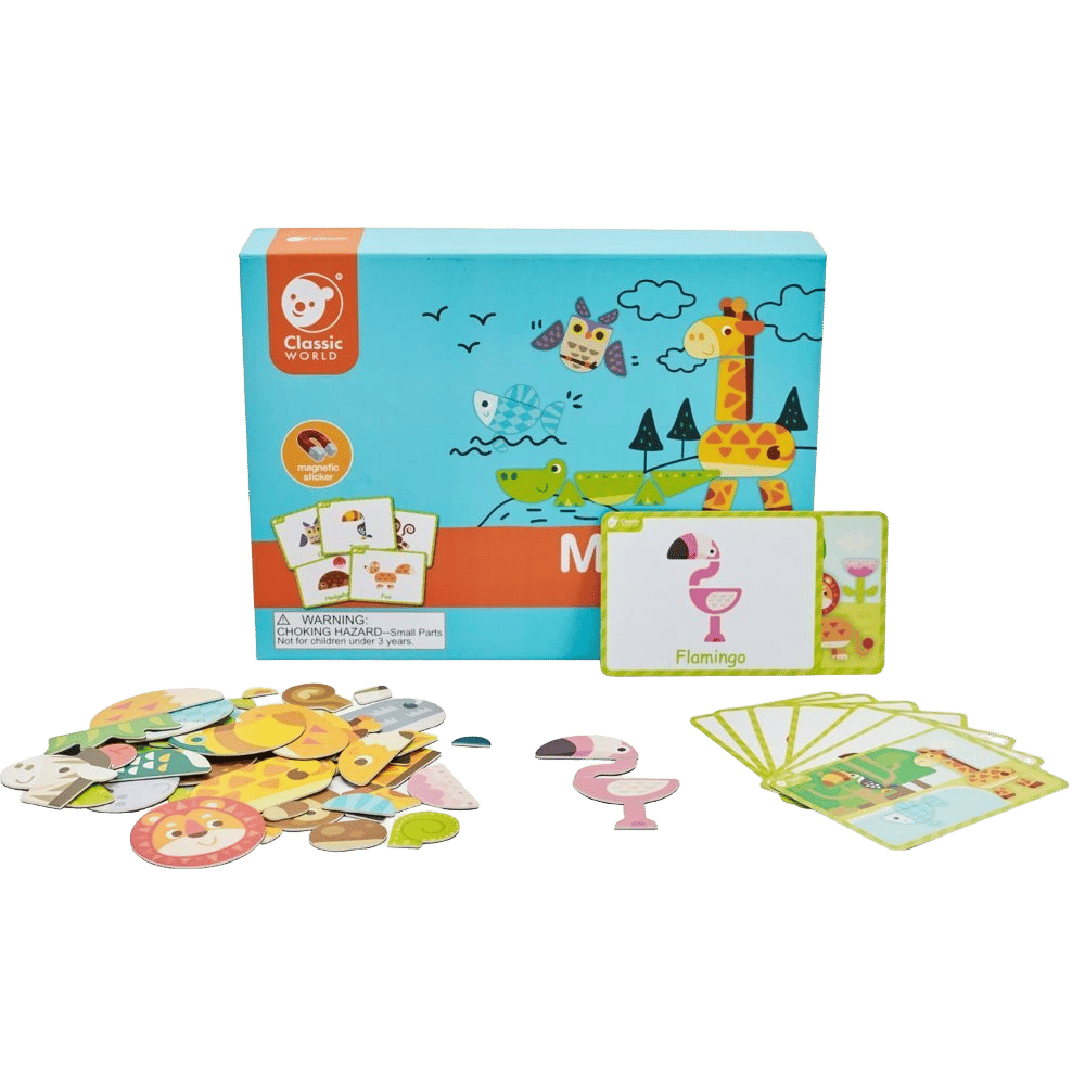 Classic World Magnetic Forest Animals Kit by Classic World - ISBN: 6927049020254