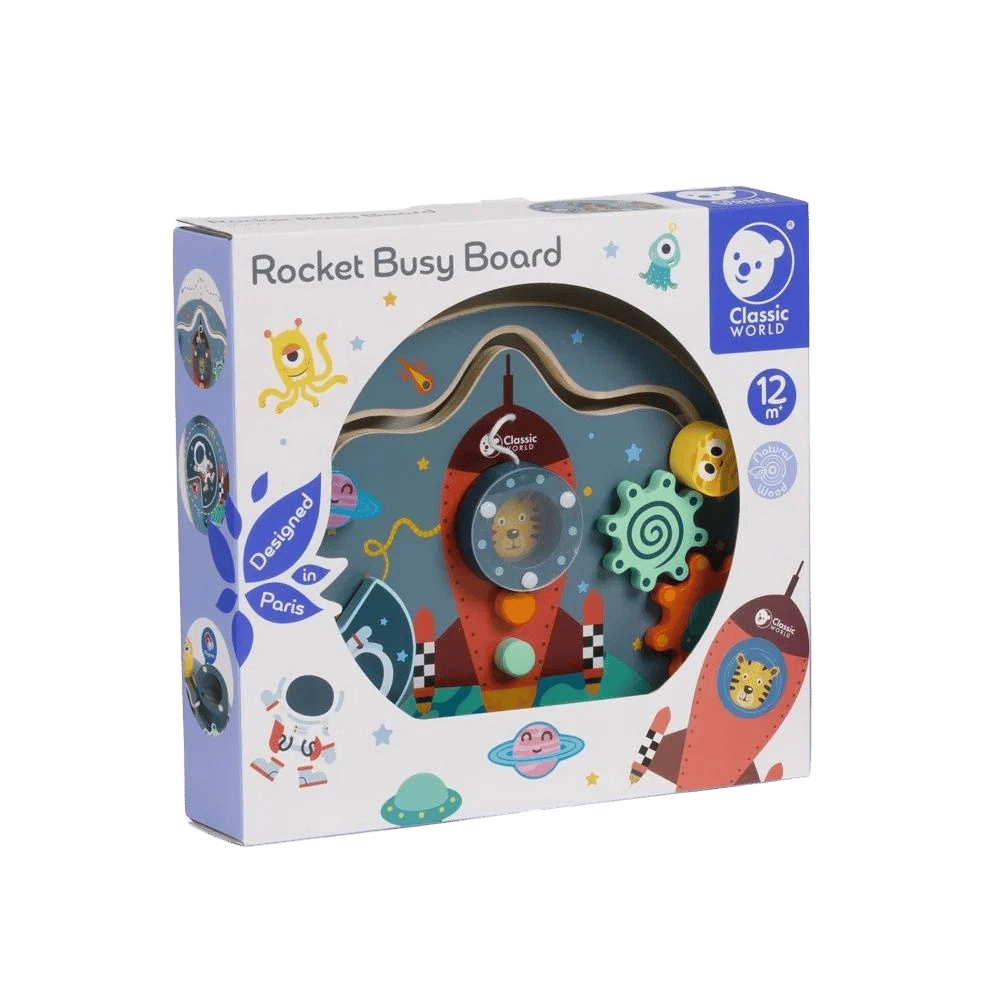 Classic World Busy Board - Rocket by Classic World - ISBN: 6927049021701
